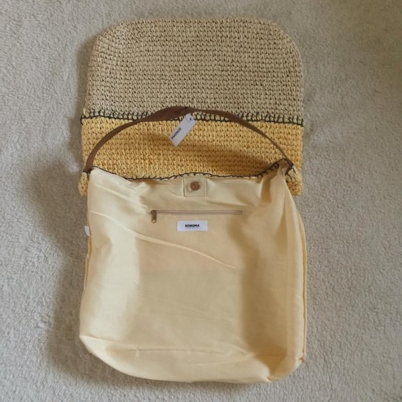 Sonoma Paperstraw Shoulder Bag - Picture 3 of 5
